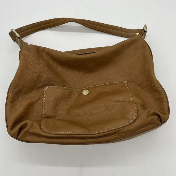 Talbots leather hand bag brown - Picture 1 of 6